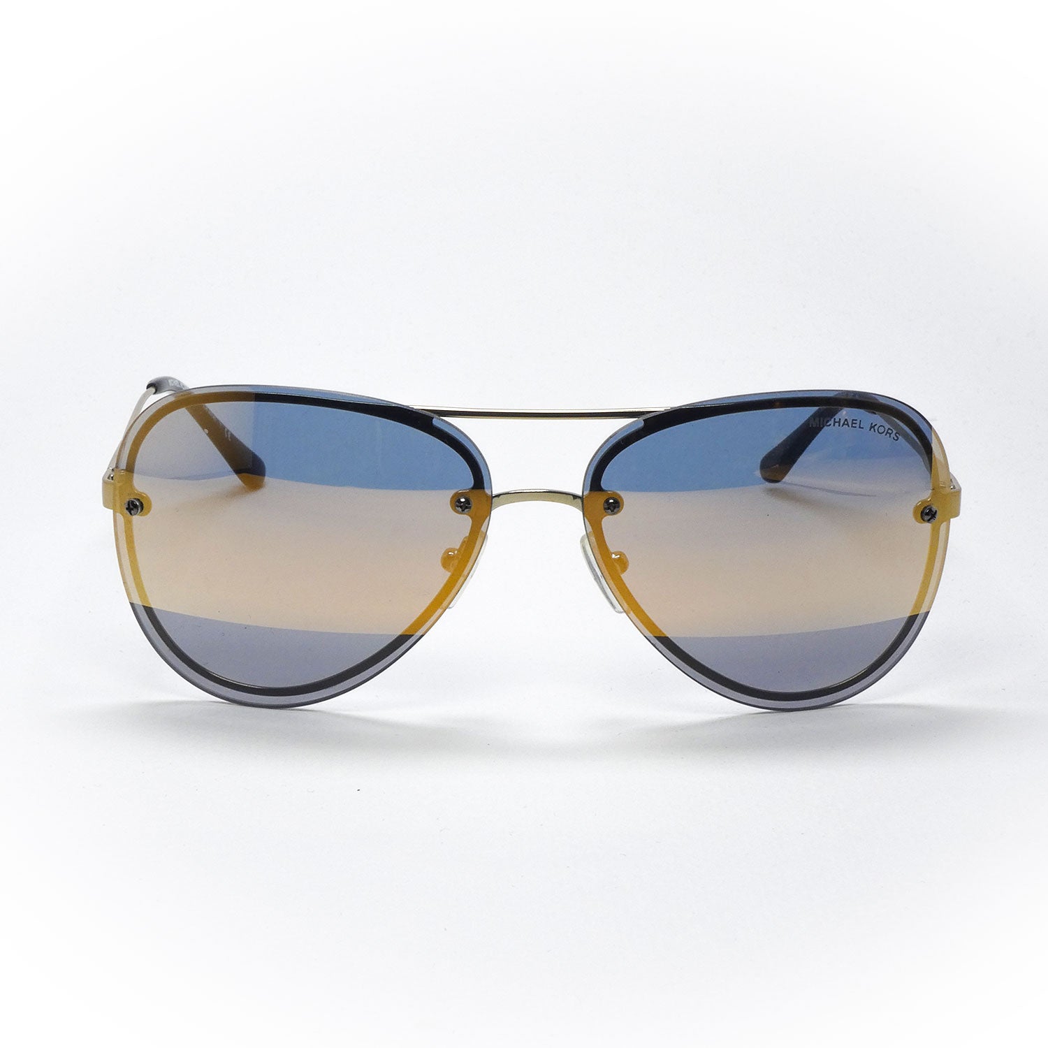 Michael Kors MK5007 Hvar 59 Blue Mirror  Rose GoldWhite Sunglasses   Sunglass Hut Australia
